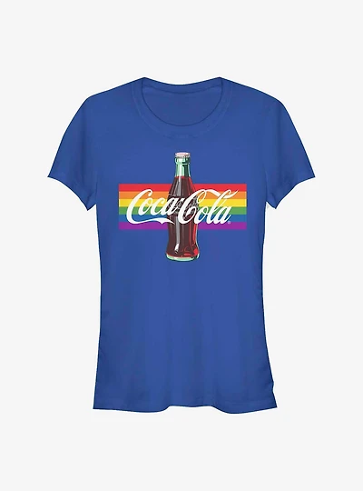 Coke Bottle Rainbow Logo T-Shirt