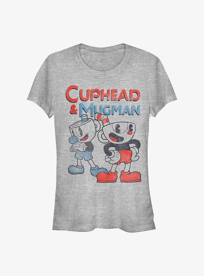 Cuphead Cup Pair Girls T-Shirt