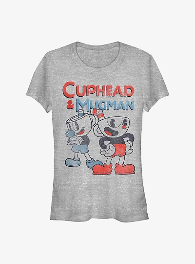 Cuphead Cup Pair Girls T-Shirt