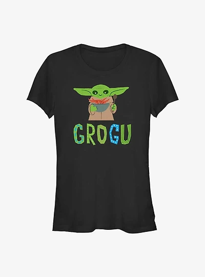 Star Wars The Mandalorian Child Snacks Girls T-Shirt