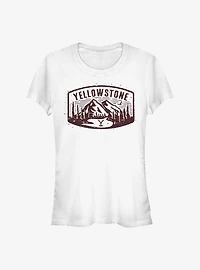 Yellowstone Mountains Girls T-Shirt