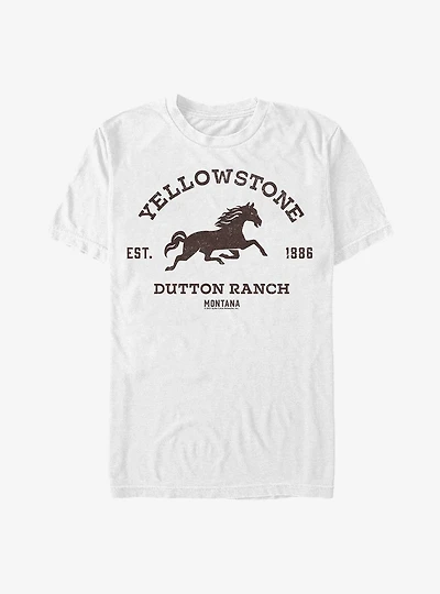 Yellowstone Dutton Ranch Badge T-Shirt
