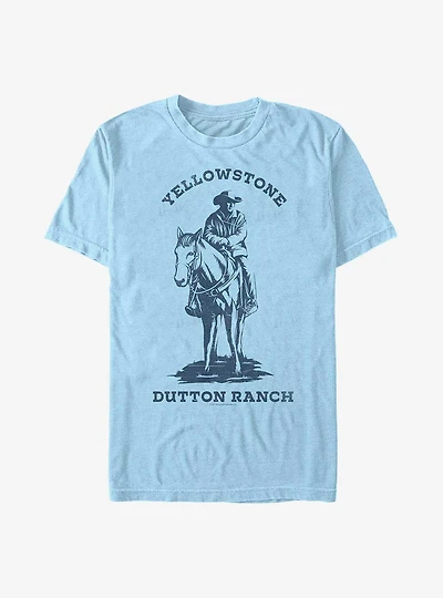 Yellowstone Dutton Ranch Distressed Sign T-Shirt