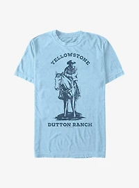 Yellowstone Dutton Ranch Distressed Sign T-Shirt