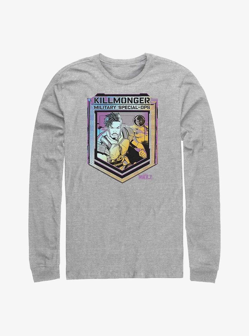 What If?? Erik Killmonger Military Special-Ops Long-Sleeve T-Shirt
