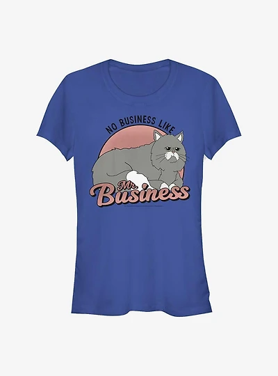 Bob's Burgers No Business Like Mr.Business Girls T-Shirt