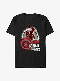 Marvel What If...? Zombie Cap Poster T-Shirt
