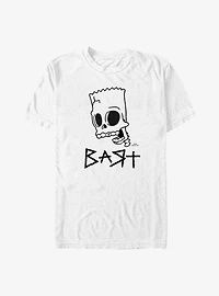 The Simpsons Bart Skull Punk T-Shirt