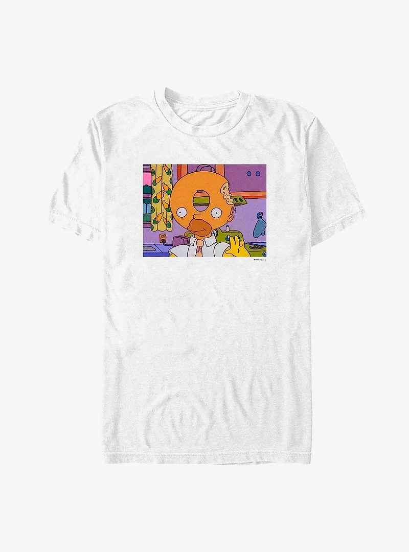The Simpsons Homer Donut Head T-Shirt