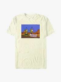 The Simpsons Kang & Kodos Aliens Earth Capital T-Shirt