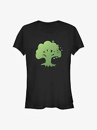 Magic The Gathering Green Mana Symbol Girls T-Shirt