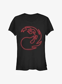 Magic The Gathering Red Mana Emblem Girls T-Shirt