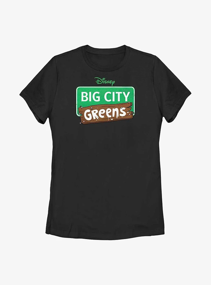 Disney Big City Greens Logo Womens T-Shirt