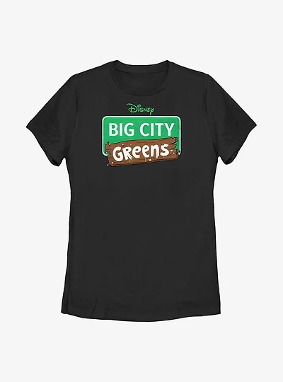 Disney Big City Greens Logo Womens T-Shirt