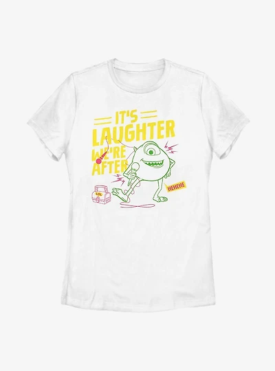 Disney Pixar Monsters At Work Mike Comedy Womens T-Shirt
