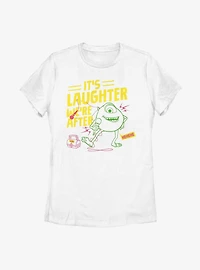 Disney Pixar Monsters At Work Mike Comedy Womens T-Shirt