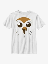 Disney The Owl House Hooty Face Youth T-Shirt