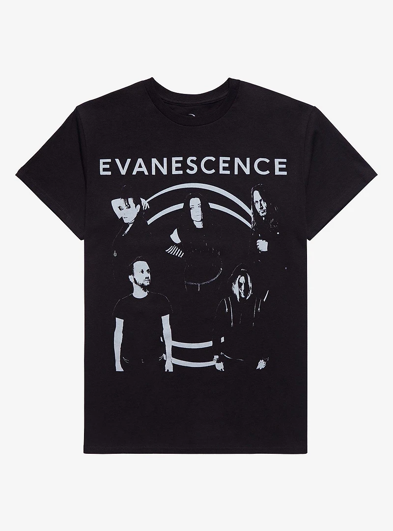 Evanescence Tonal Group Photo T-Shirt