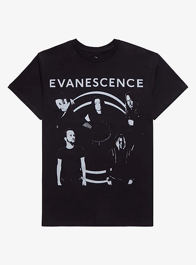 Evanescence Tonal Group Photo T-Shirt