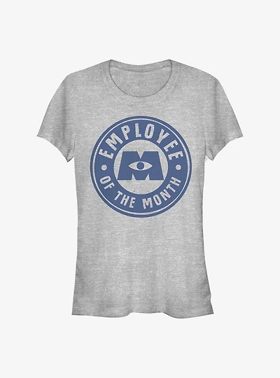 Pixar Monsters At Work Employee Badge Girls T-Shirt