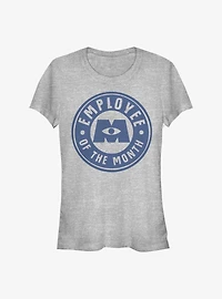 Pixar Monsters At Work Employee Badge Girls T-Shirt