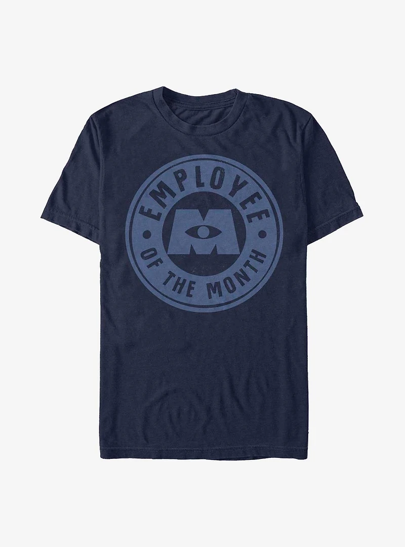 Pixar Monsters At Work Employee Badge T-Shirt