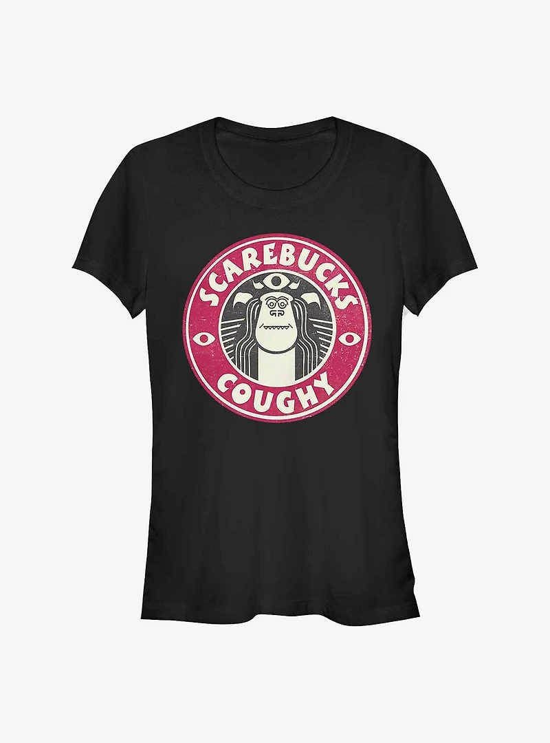 Pixar Monsters At Work Scarebucks Girls T-Shirt