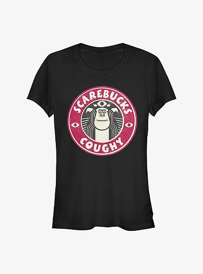 Pixar Monsters At Work Scarebucks Girls T-Shirt