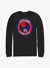 Marvel Captain America Happy Halloween Long-Sleeve T-Shirt