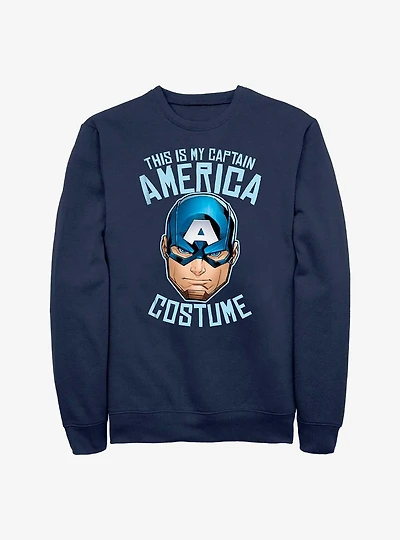 Marvel Captain America This Is My Costume Sweatshirt
