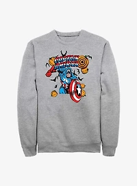 Marvel Captain America Pumpkins Sweatshirt