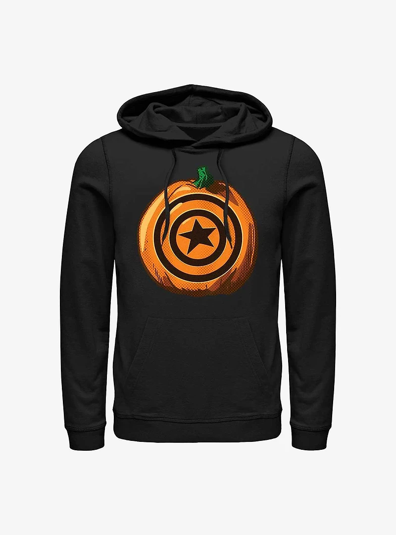 Marvel Captain America Pumpkin Logo Hoodie