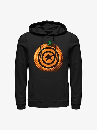Marvel Captain America Pumpkin Logo Hoodie