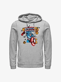 Marvel Captain America Pumpkins Hoodie