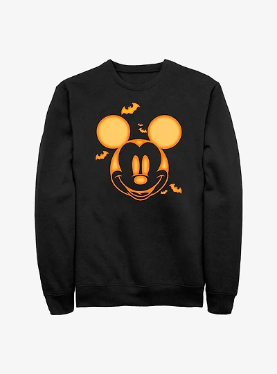 Disney Mickey Mouse Halloween Bats Sweatshirt