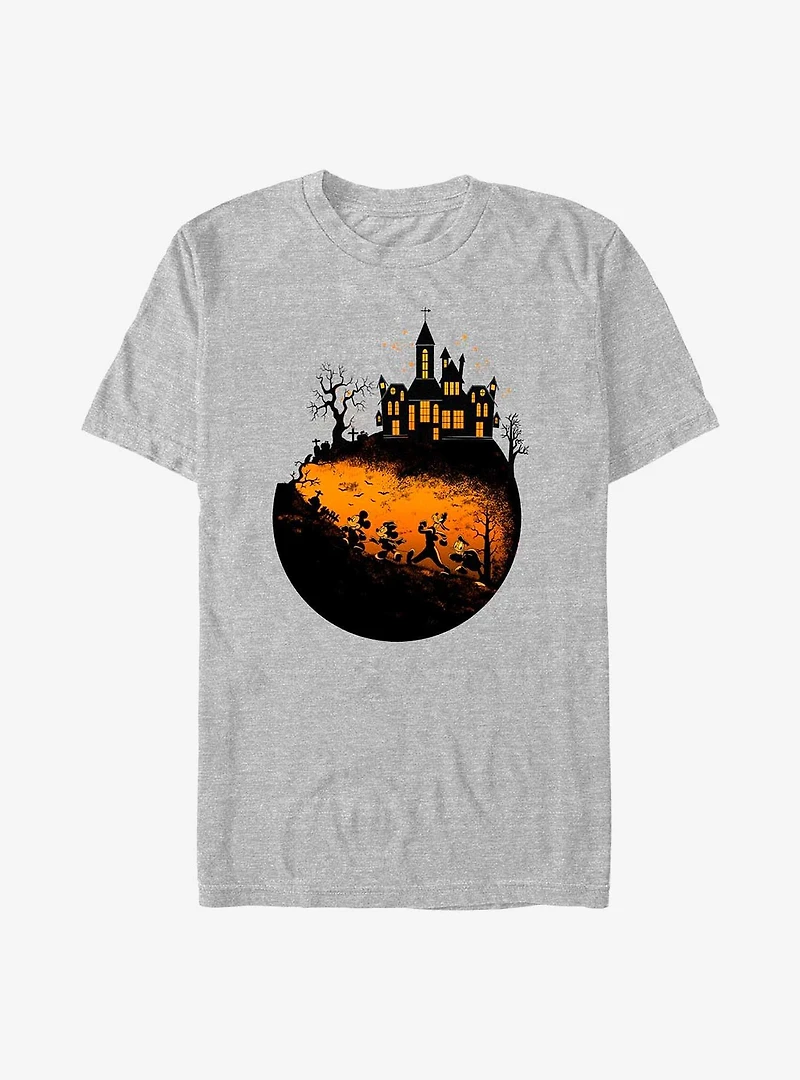 Disney Mickey Mouse Haunted Halloween T-Shirt