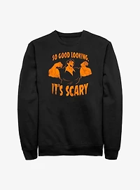 Disney Beauty And The Beast Gaston Scary Good Looks Sweatshirt