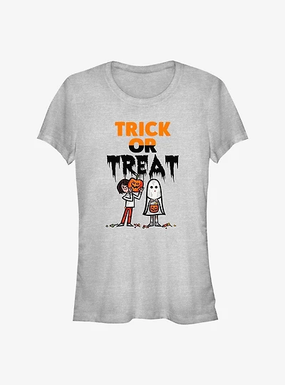 Stranger Things Trick Or Treat Girls T-Shirt