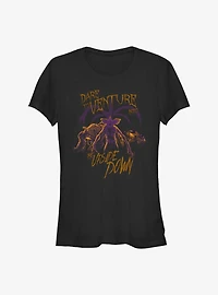 Stranger Things Venture Into The Upside Down Girls T-Shirt