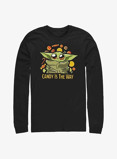 Star Wars The Mandalorian Child Candy Is Way Long-Sleeve T-Shirt