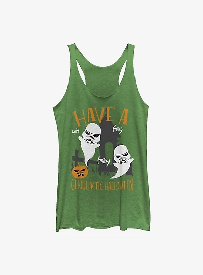 Star Wars Stormtrooper Ghoul-Actic Halloween Girls Tank