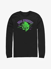 Star Wars Haunted Yoda Spookiest Long-Sleeve T-Shirt