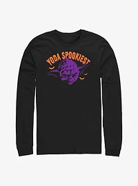 Star Wars Spooky Yoda Spookiest Long-Sleeve T-Shirt