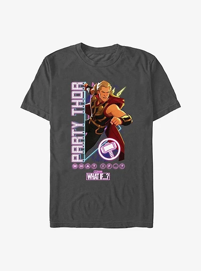 Marvel What If...? Party Time Thor T-Shirt