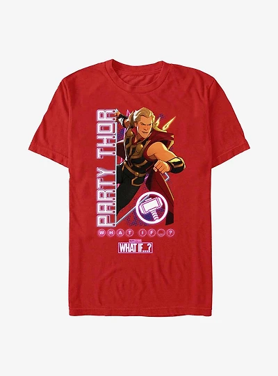 Marvel What If...? Party Time Thor T-Shirt