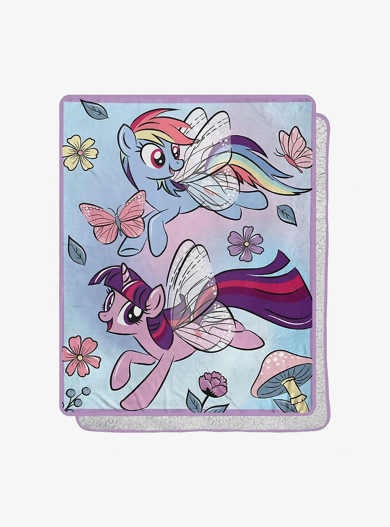 My Little Pony Floral Flight Throw
