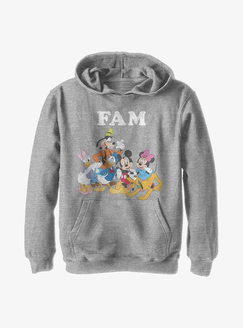 Disney Mickey Mouse Fam Youth Hoodie