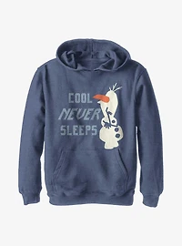 Disney Frozen 2 Olaf Never Sleeps Youth Hoodie