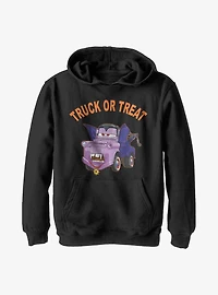 Disney Pixar Cars Truck Or Treat Color Youth Hoodie