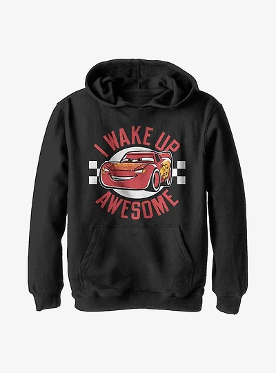 Disney Pixar Cars Wake Up Awesome Youth Hoodie
